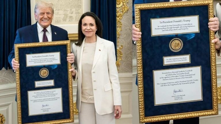 Donald Trump Nobel Peace Prize : क्या ट्रंप बन गए नोबेल विजेता? जानिए मचाडो के दावे की पूरी सच्चाई