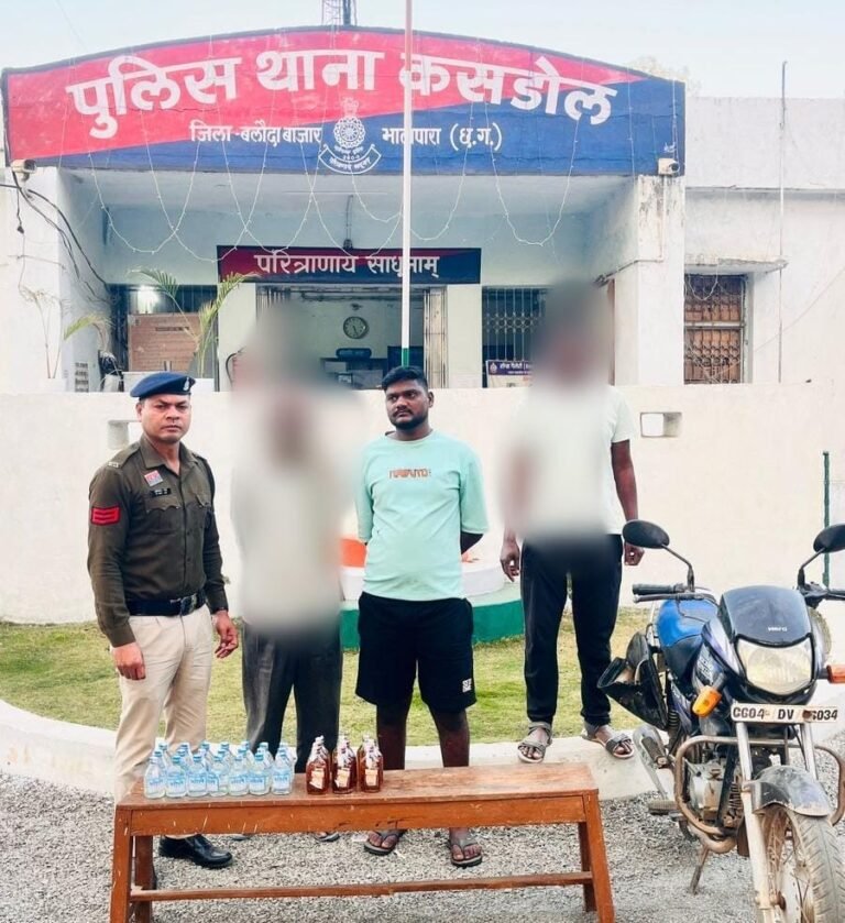 “समाधान सेल” की सूचना पर कार्रवाई — अवैध शराब बेचने वाला आरोपी गिरफ्तार