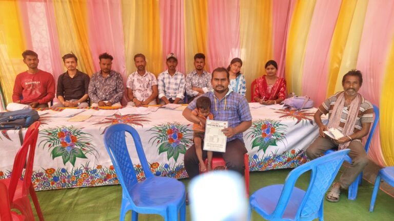 डाकघर बचत बैंक योजनाओं के प्रचार हेतु 13 स्थानों पर एक साथ डोर-टू-डोर अभियान