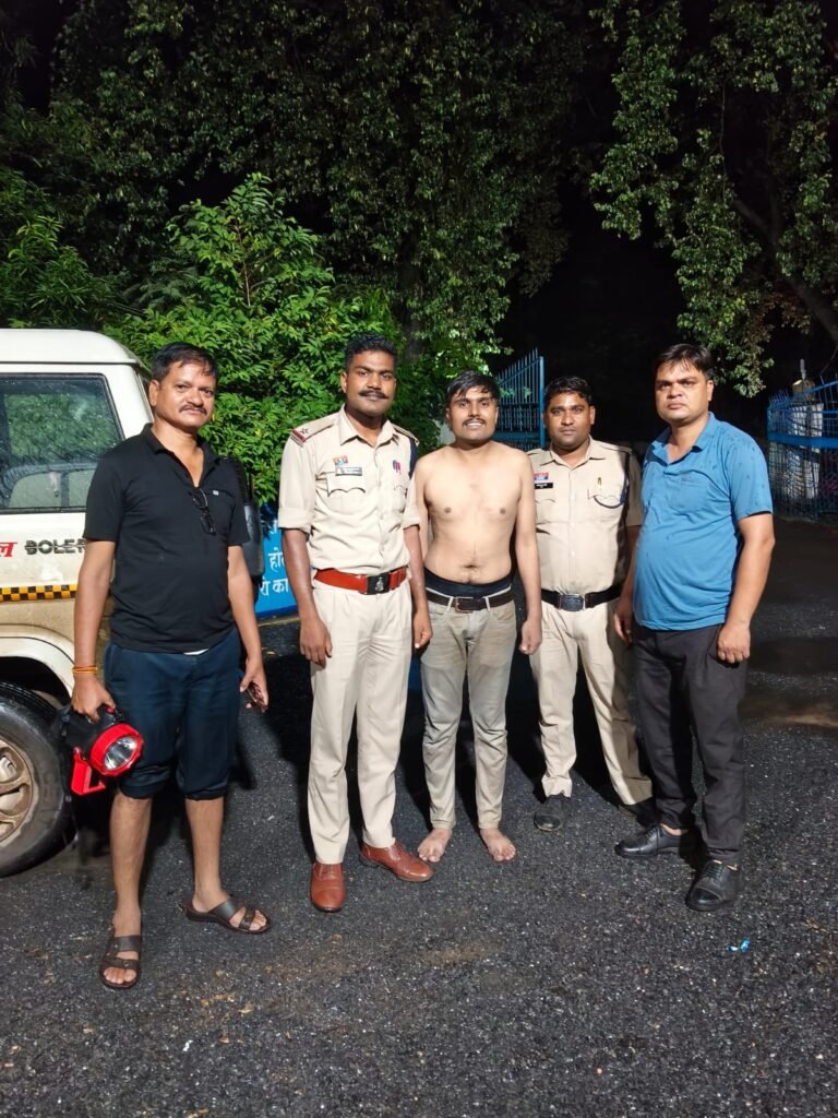 बरघाट नाले में बहा मध्यप्रदेश का युवक, पुलिस और ग्रामीणों ने सुरक्षित किया रेस्क्यू